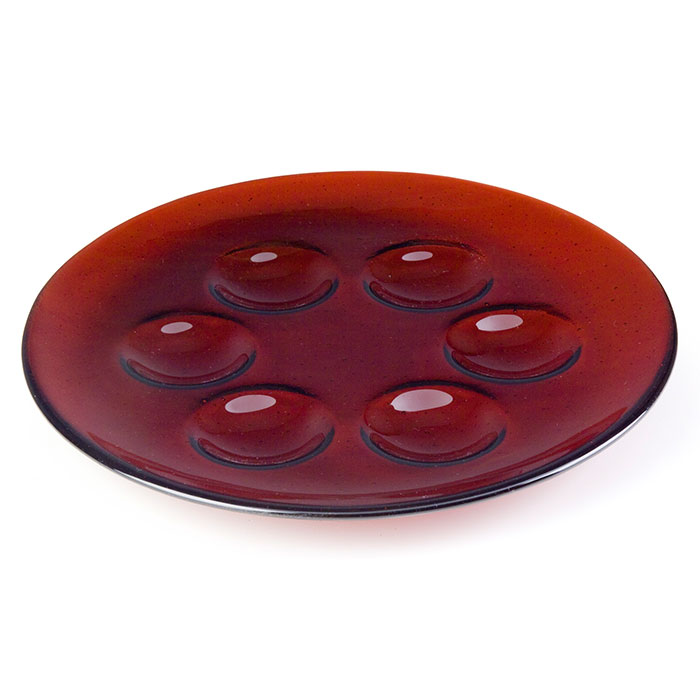 Fusing mold Seder plate 