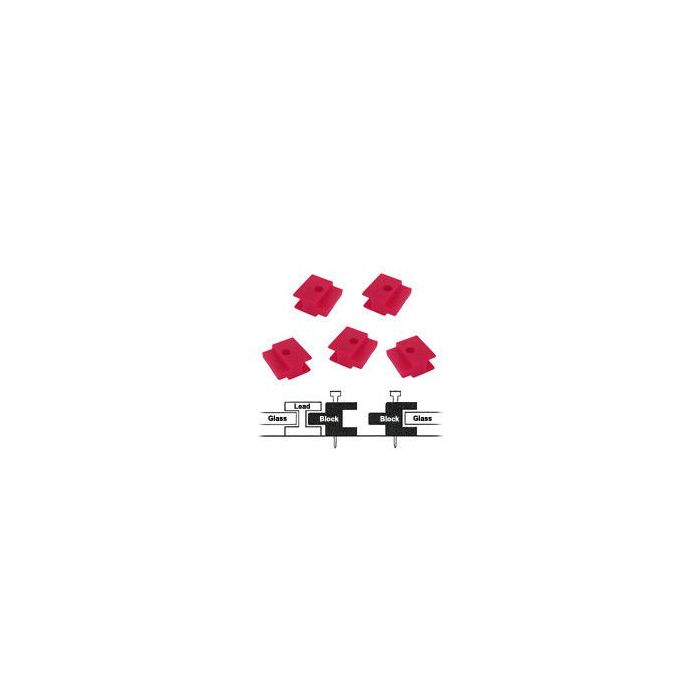 glas bloks 25 stuks