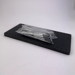 uniektechniek glasrekje rondglas hulpstuk