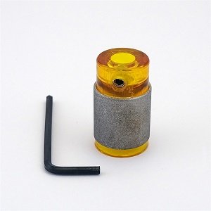 GelBit  geel slijpkop 19mm fijn 