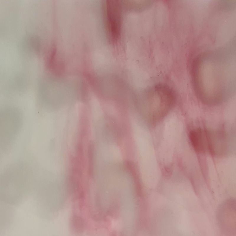 1007M white /pink  semitransluscent 