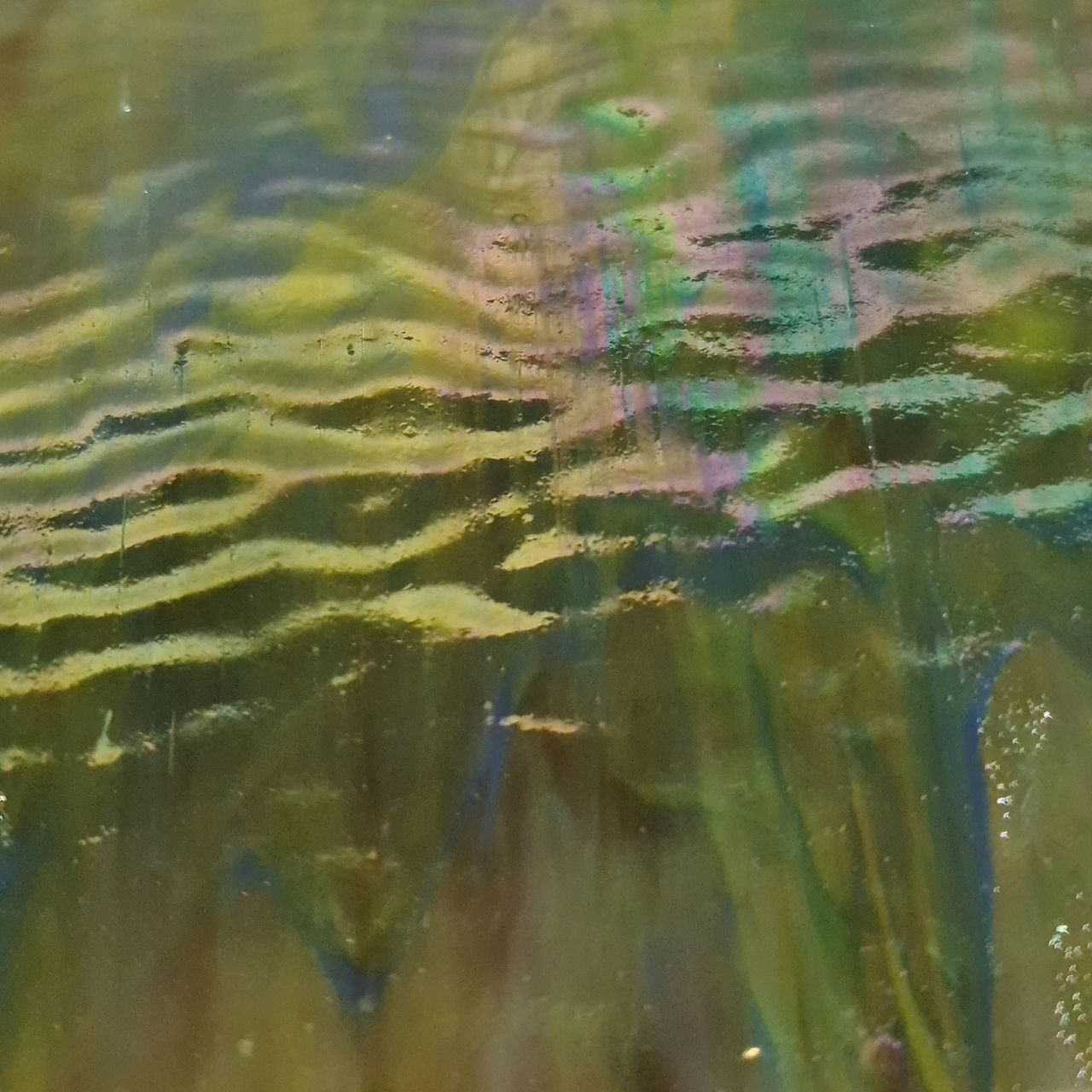 7100r opal green blue yellow ripple iri. 