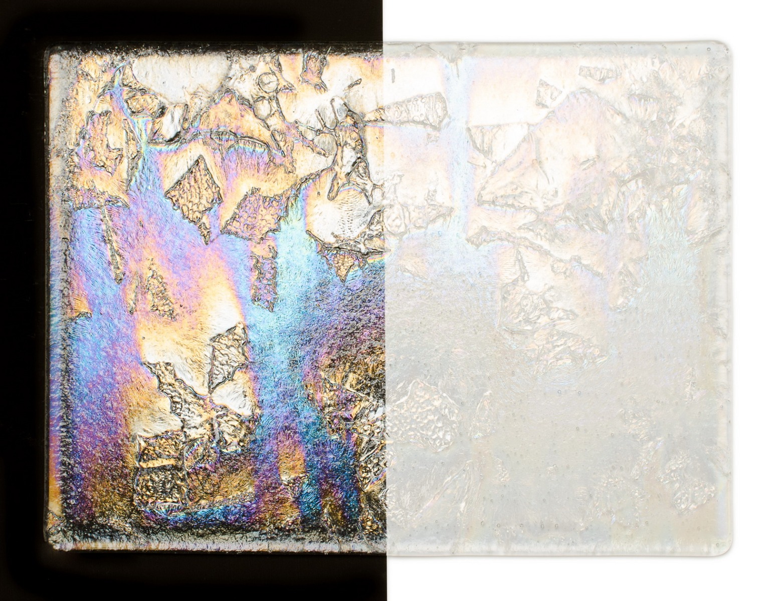 4102-31 iri Clear with clear fractures 