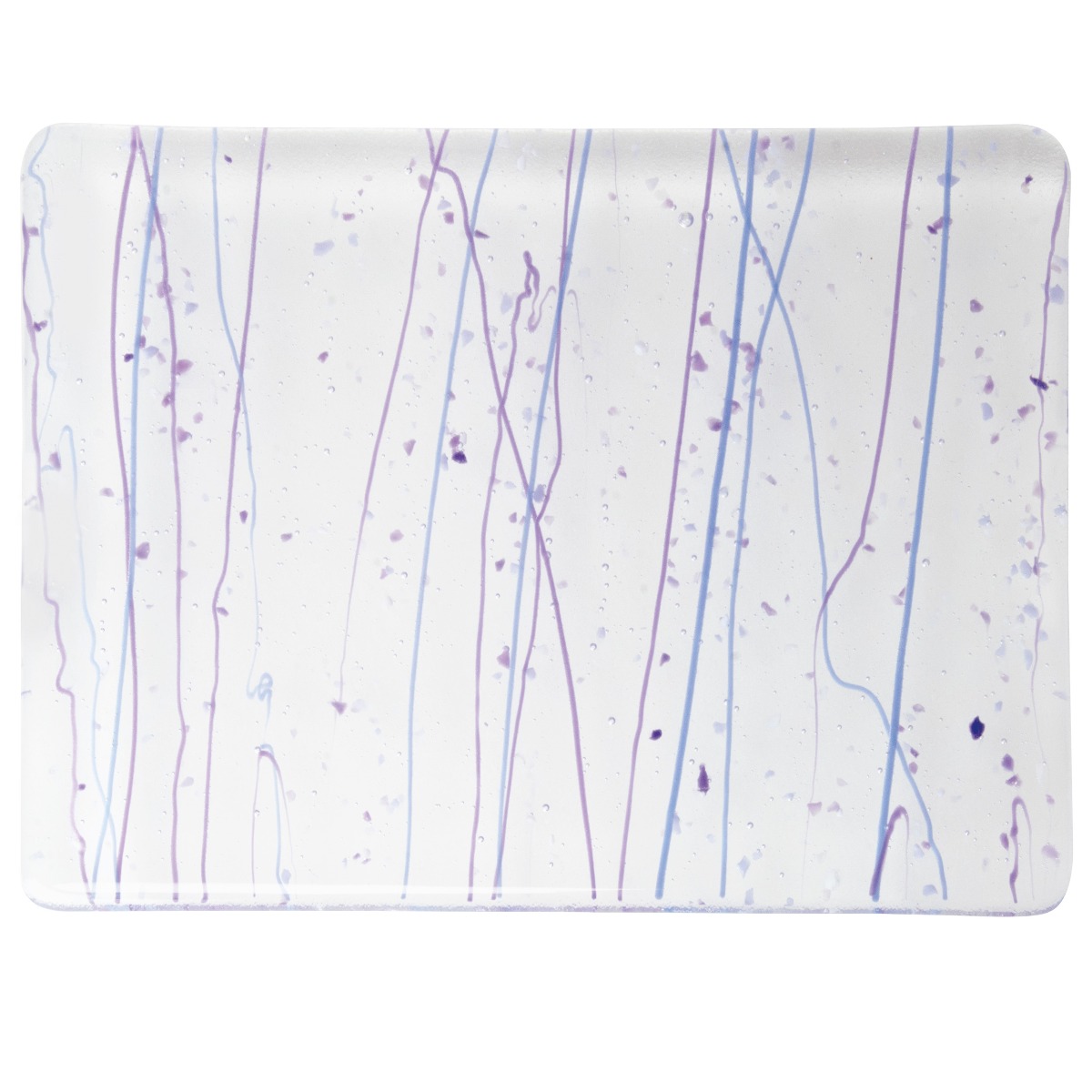 4242-00 Neo-Lavender and Purple Frit, Cobalt Blue and Purple Streamers 