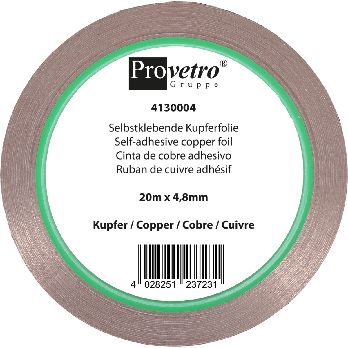 koperfolie koper 4.8mm 
