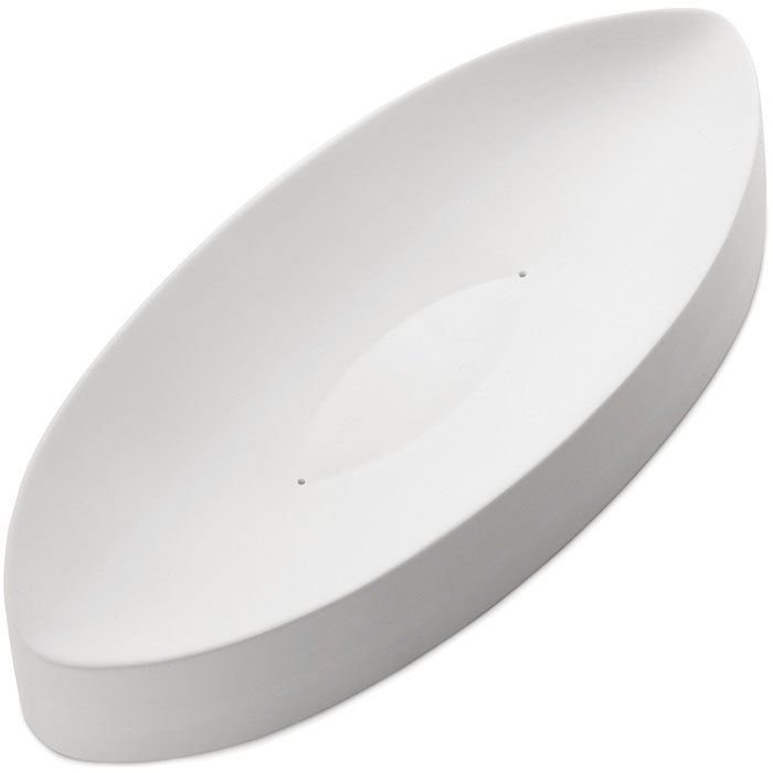 Fusing mold plate oval deep 