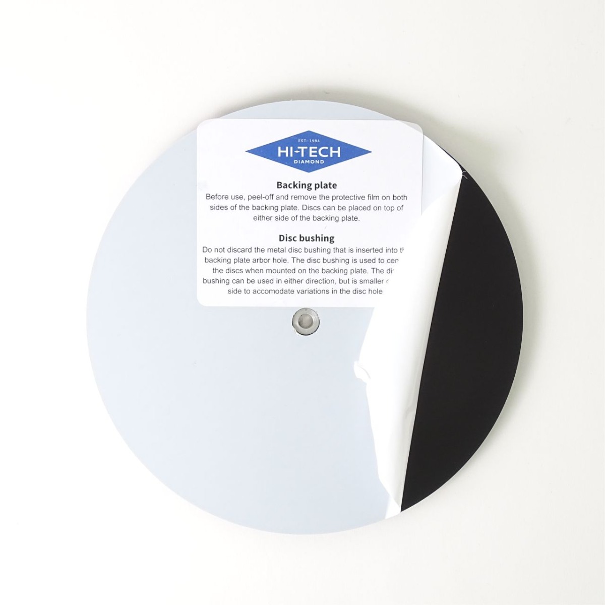 Hi-Tech steunplaat acryl 20cm 