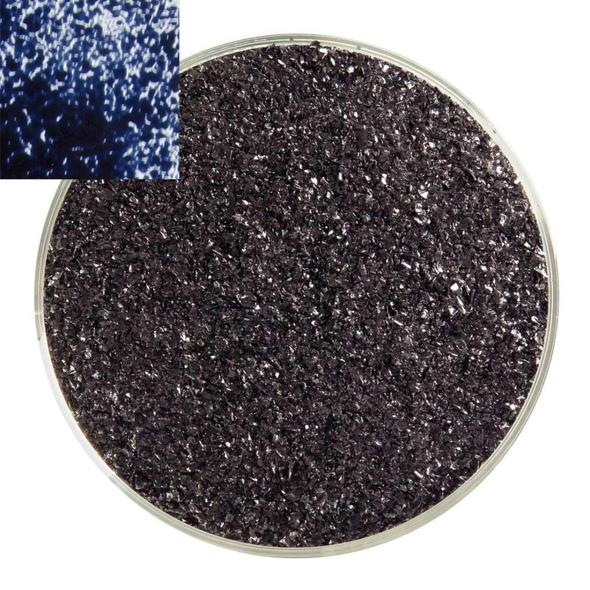 0102 opalescent blueish black powder141gram