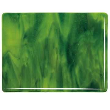 2121-00 Yellow Opal, Deep Forest Green 