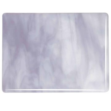 2304-00 White, Lavender Blue Opal 