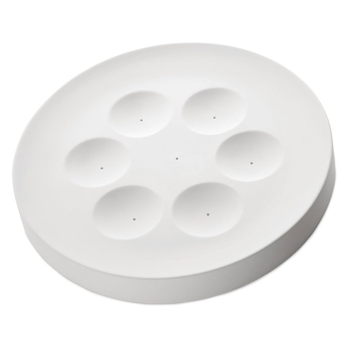 Fusing mold Seder plate 