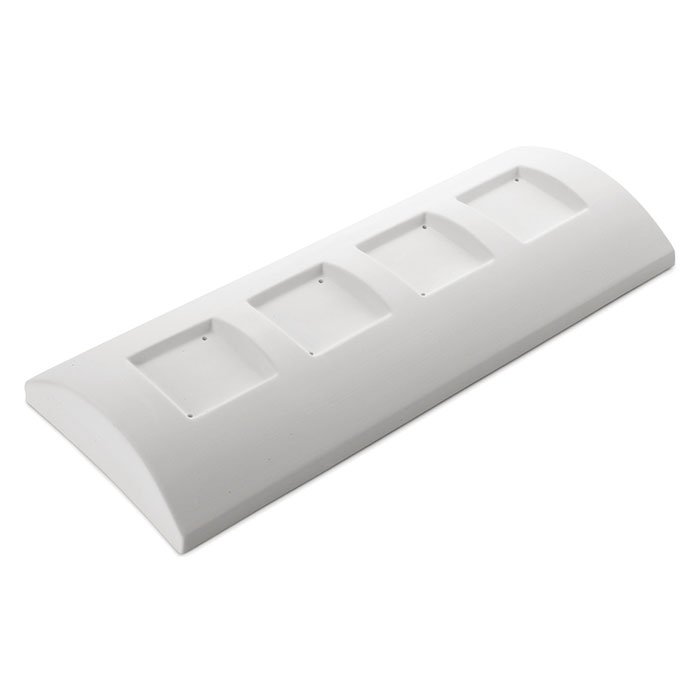 Fusing mold 4 candle Bridge 