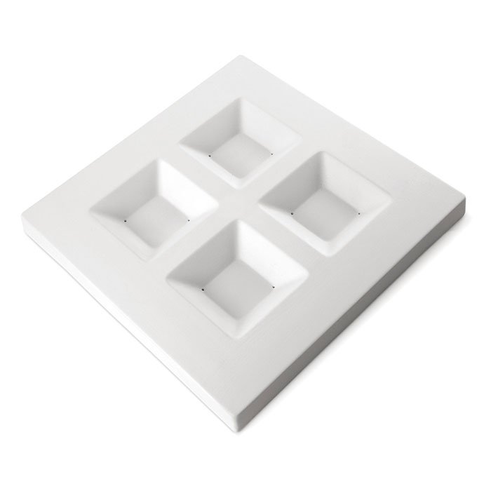 Fusing Mold 4 Square Plate