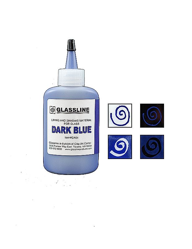 glassline dark blue 