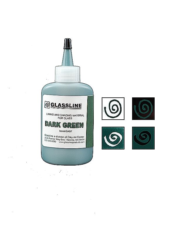 glassline dark green 