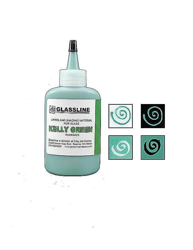 glassline kelly green 