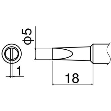 hakko soldeerpunt t19-d5