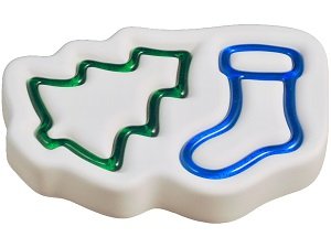 Casting Mold "Holiday Tree & Stocking" 