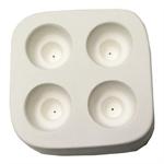 Casting Mal 4 ronde knoppen  4 in 1 