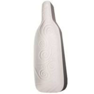 Slumping mold Wine Bottle Swirl Tex
