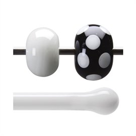 Glass rod 0013 F white  