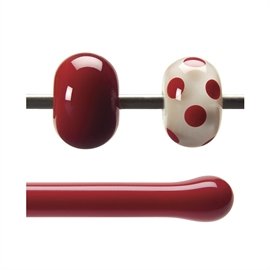 Glass rod 0124 F red 