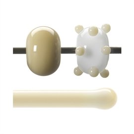 Glass rod 0127 F nougat 