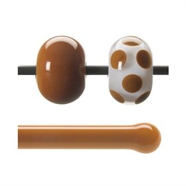 Glass rod 0329 F burnt orange   