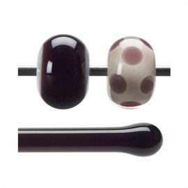 Glass rod 1105 F deep plum 