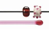 Glass rod 1215 F light pink