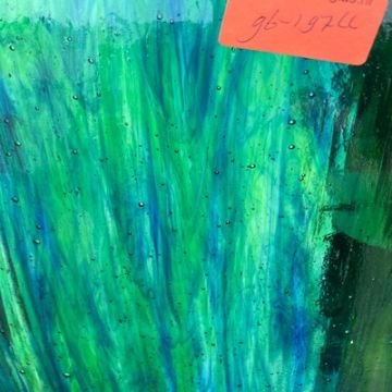 96-197ll dark blue/ medium green with crystal