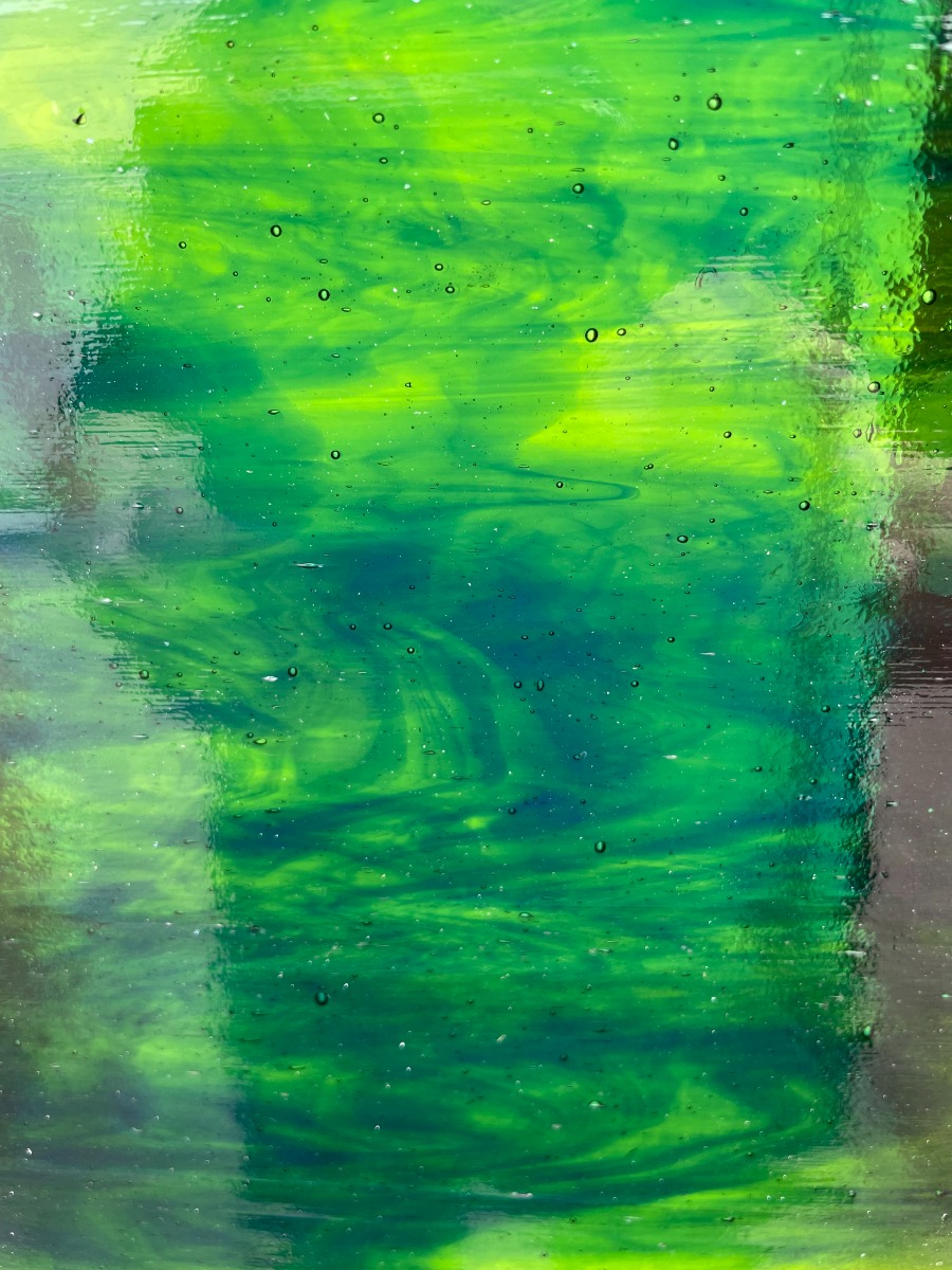 96-70 midnight blue transp./green transp.