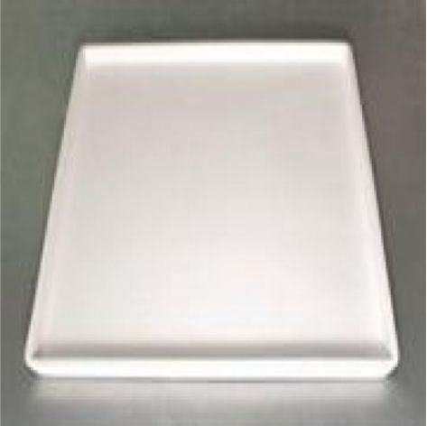 Patty Gray Square Mold 30x30x H ongeveer 2 cm 