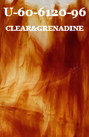 60-6120F Grenadine&Clear Transp ca29x30 cm