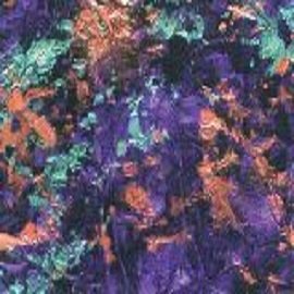 27 VIOLET, BLUE GREEN, COPPER VAN GOGH GLASS