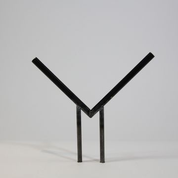 standaard metaal   v vorm 15cm